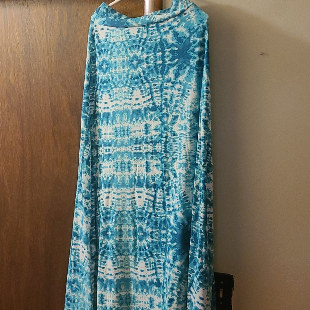 Dressbarn Roz & Ali Blue Skirt